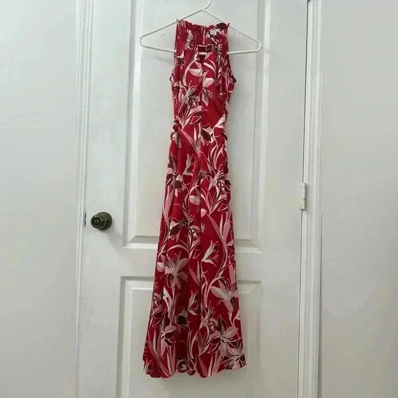 BAR III Floral-Print Midi Dress, Created for Macy's (Size XXS) - Picture 3 of 9